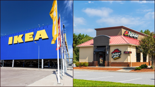 Pizza Hut and IKEA are now making furniture together, too